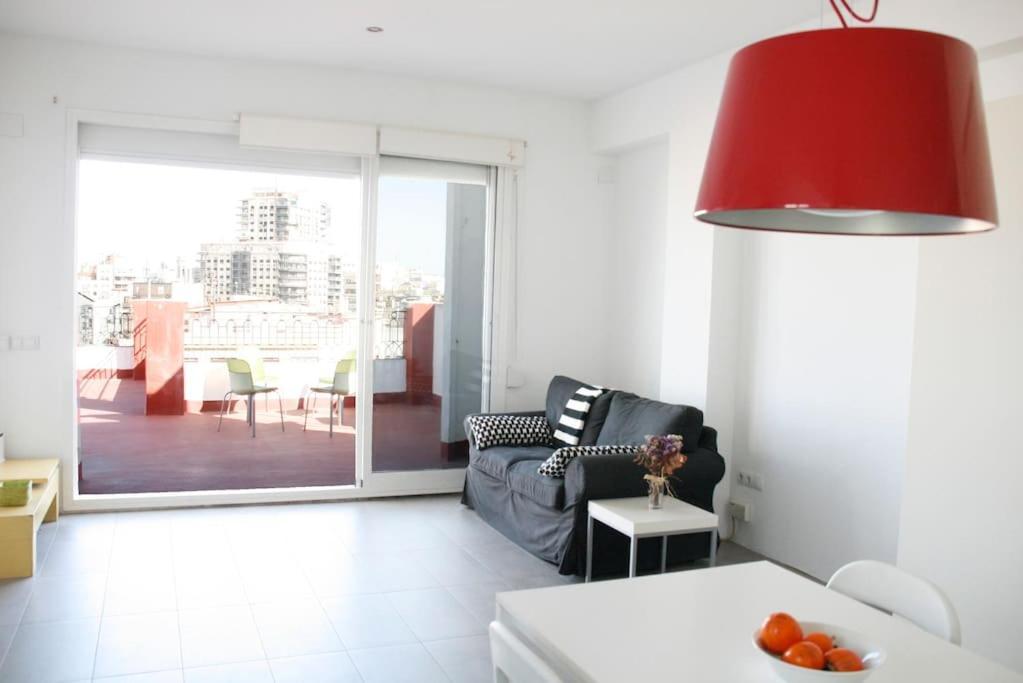 Cosy Apt Terrace In Downtown Leilighet Valencia Eksteriør bilde